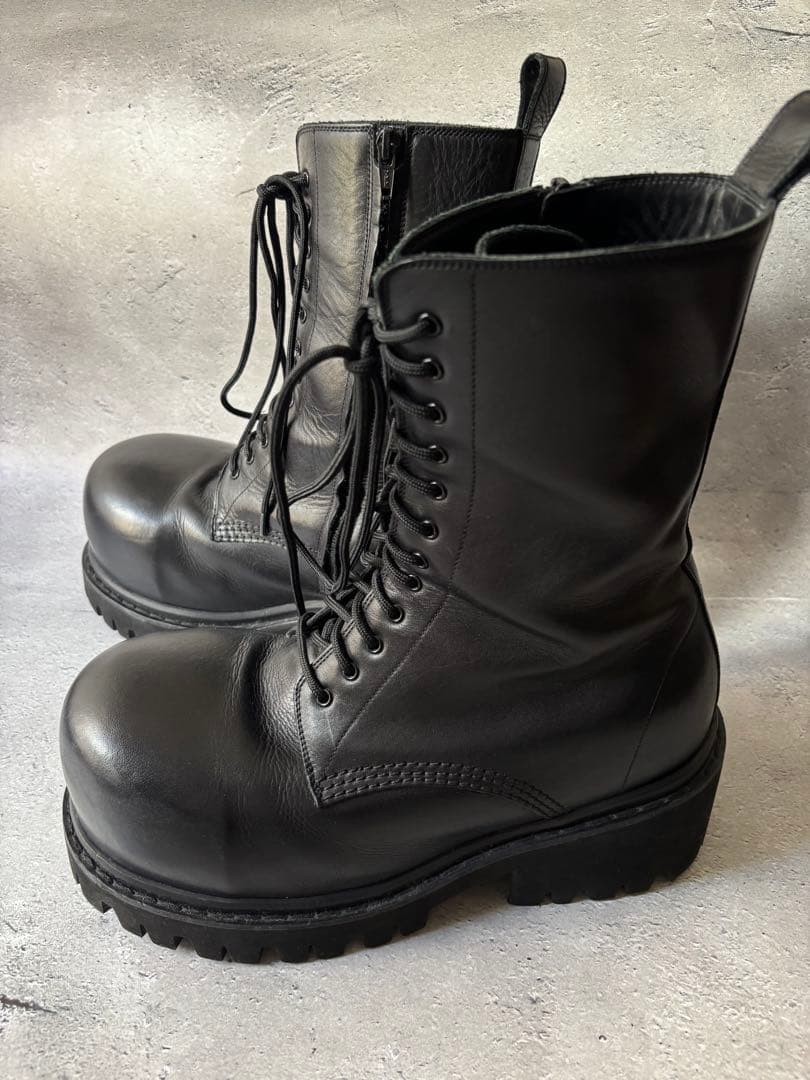 バレンシアガ BALENCIAGA　ストンパーレザーブーツ