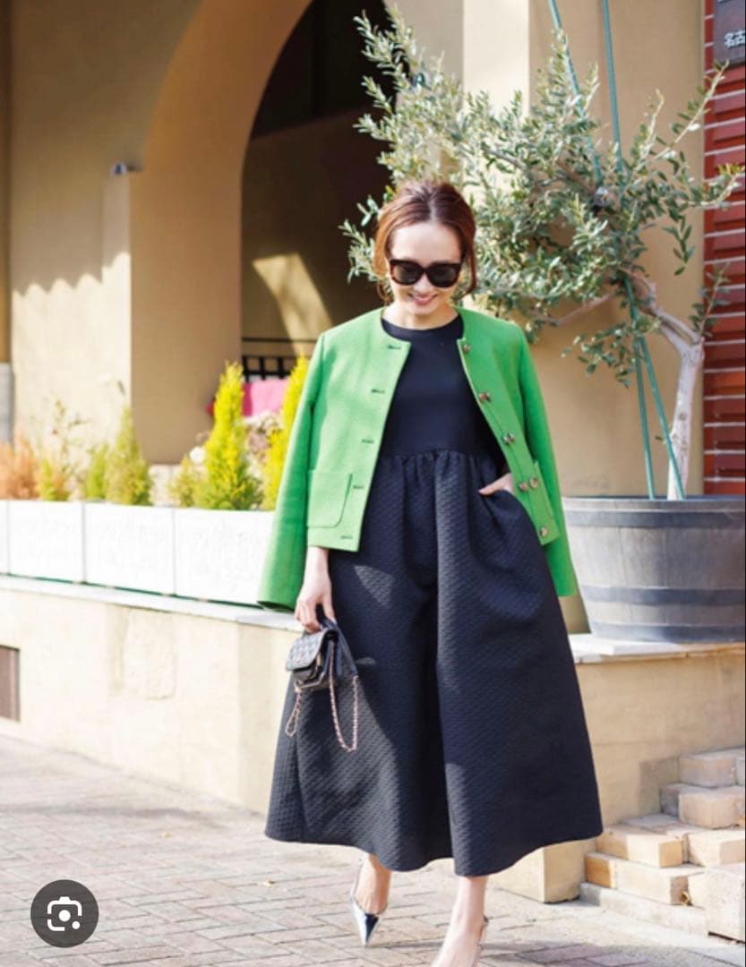 bluelea ブルレア　ジャケット　グリーン