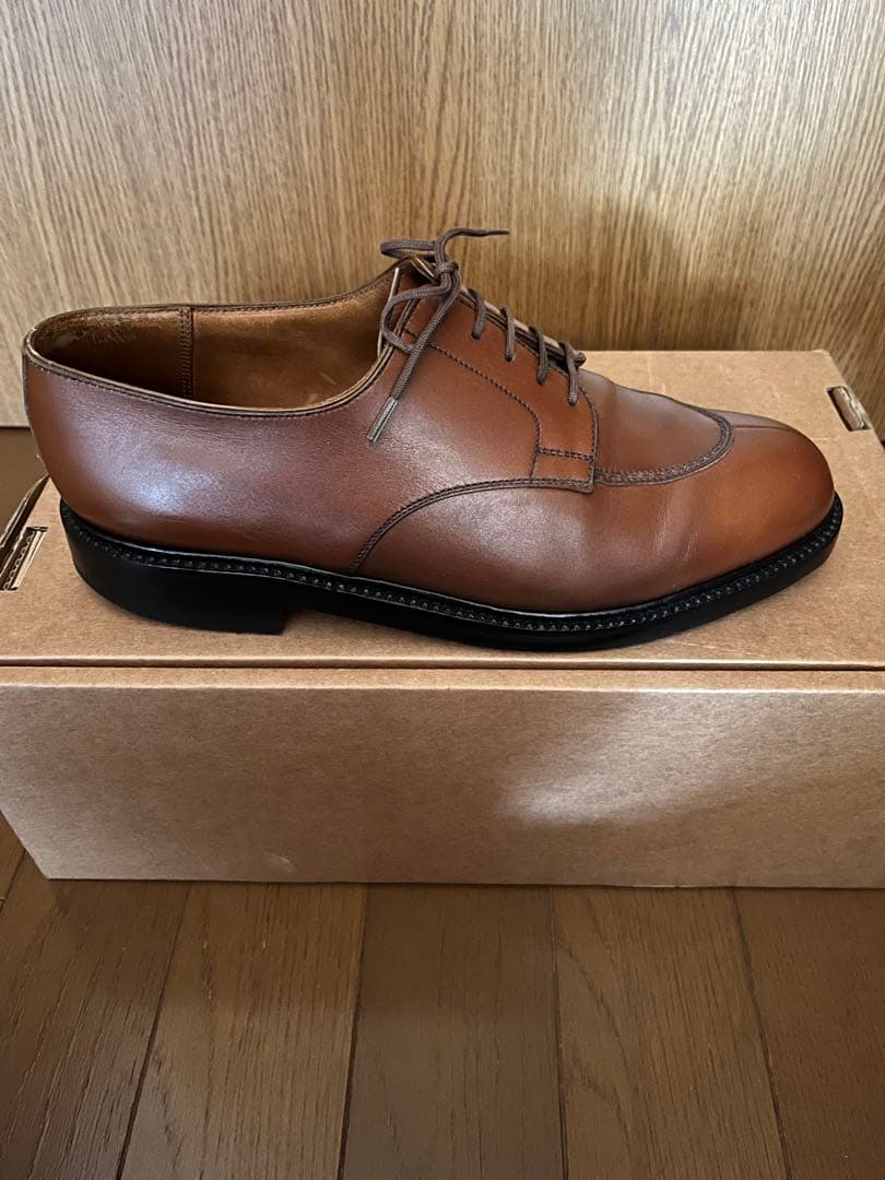 【希少・本店購入品】J.M. WESTON ハーフハント5アイレット　茶　6E