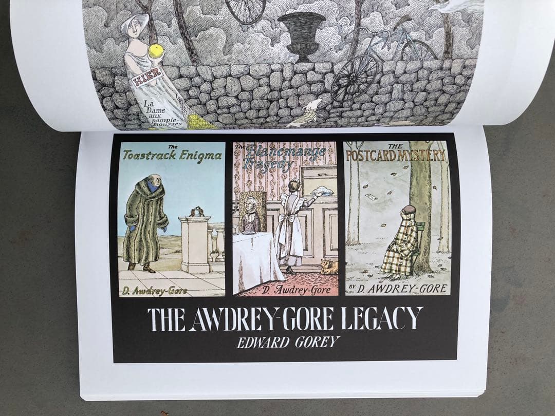 EDWARD GOREY エドワード・ゴーリー 絵本 ３冊セット