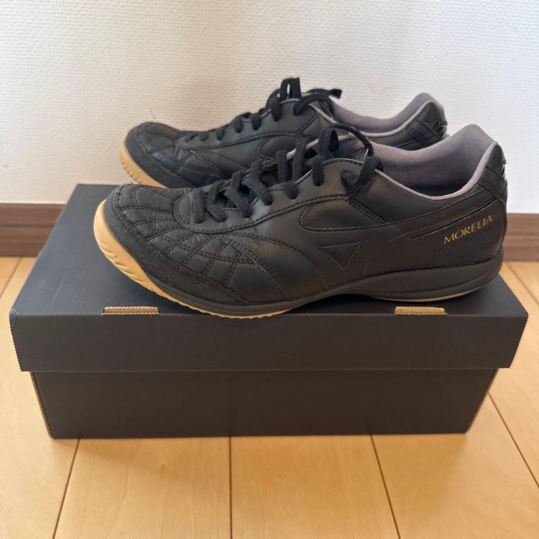 【美品】モレリア SALA JAPAN IN ブラック×ブラック 23cm