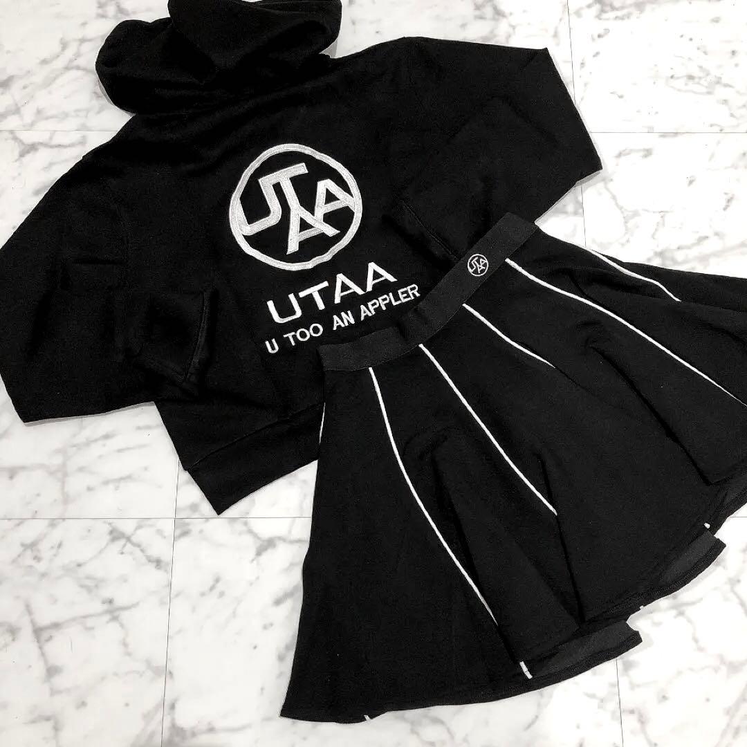 新品未使用 ゴルフ UTAA ユタ レディース セットアップ2点 ブラック