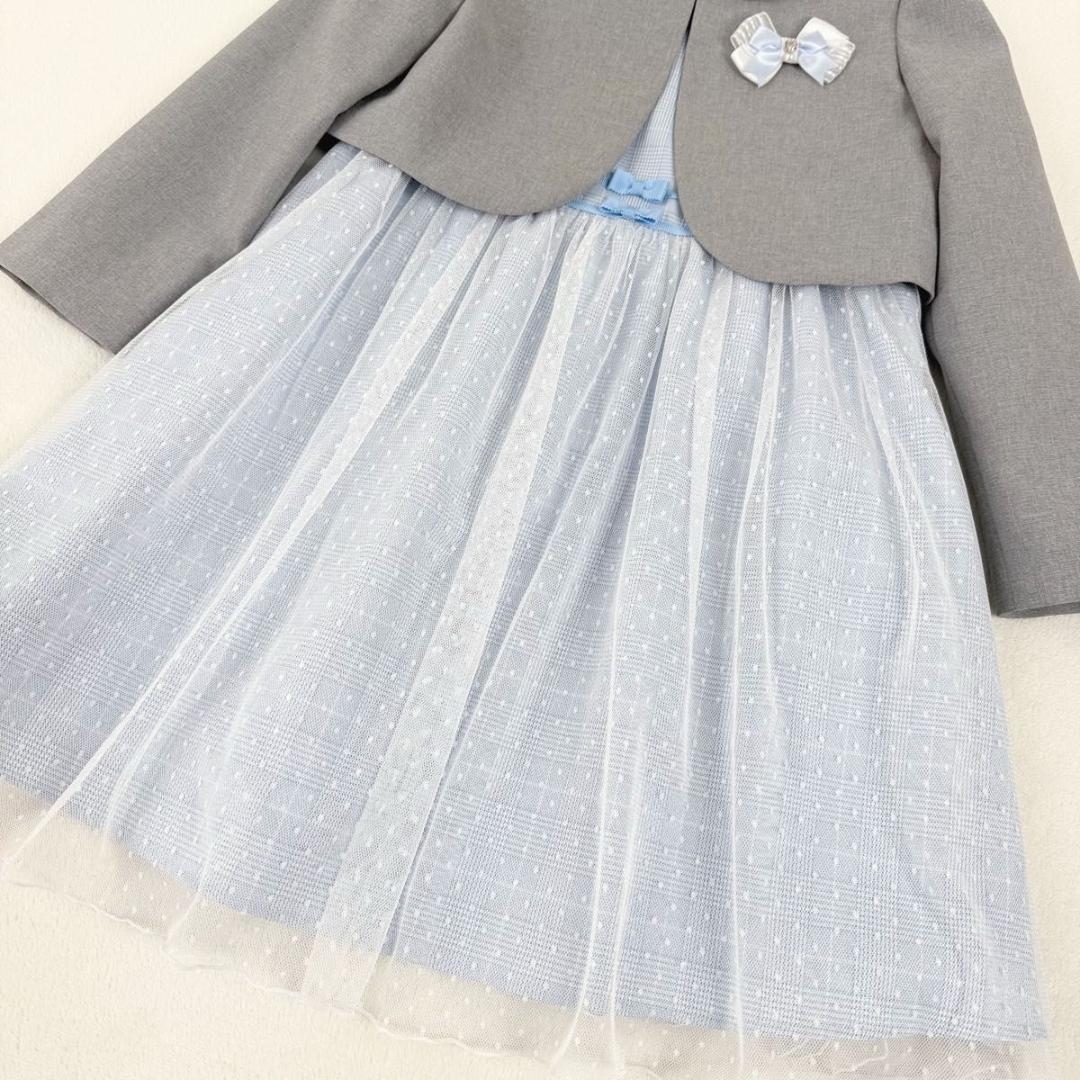 【美品】ショパンドゥ フォーマル 120 女の子 卒園式 入学式 セットアップ