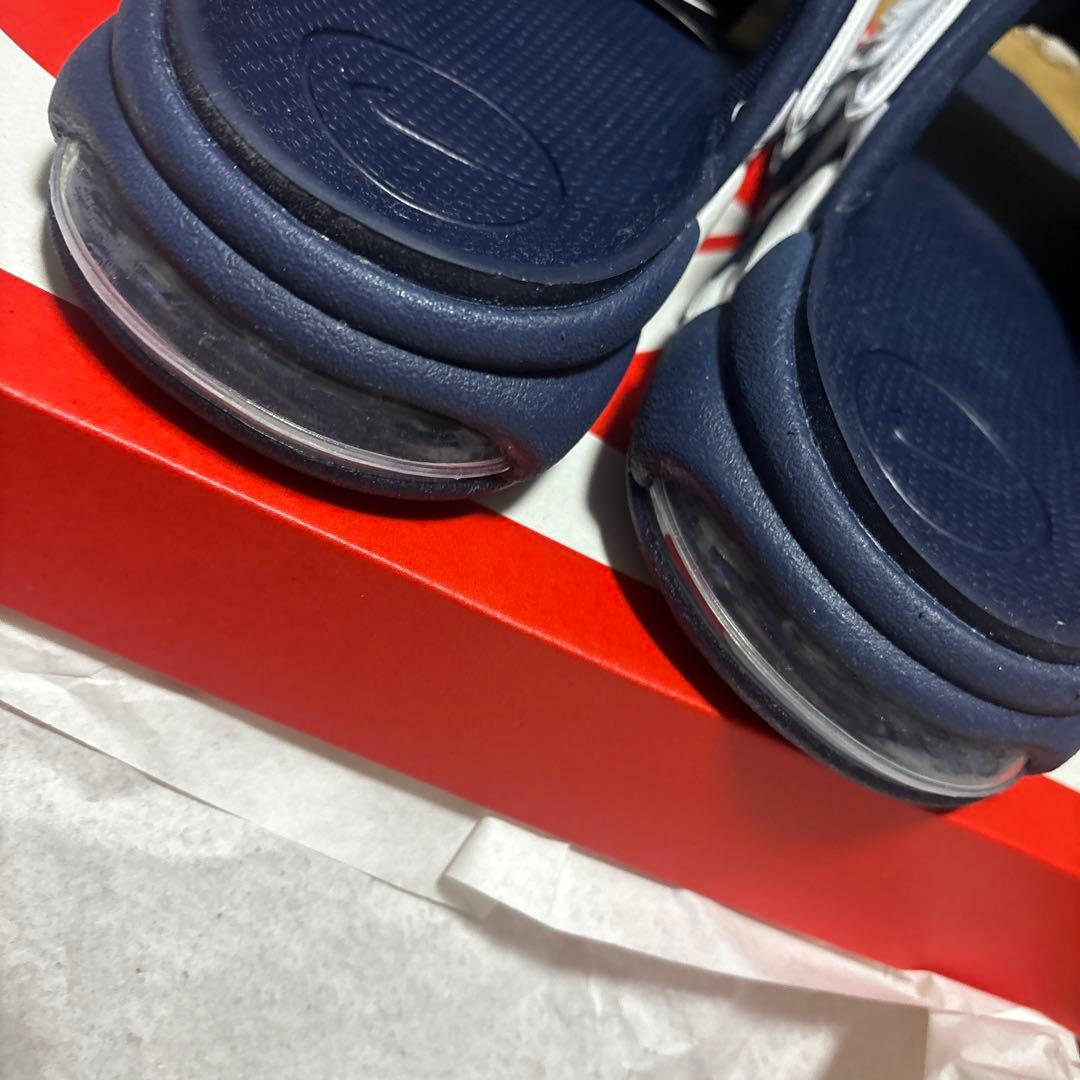 NIKE 28 エアモアアップテンポ アップテンポ　ネイビー　28 メル道歩