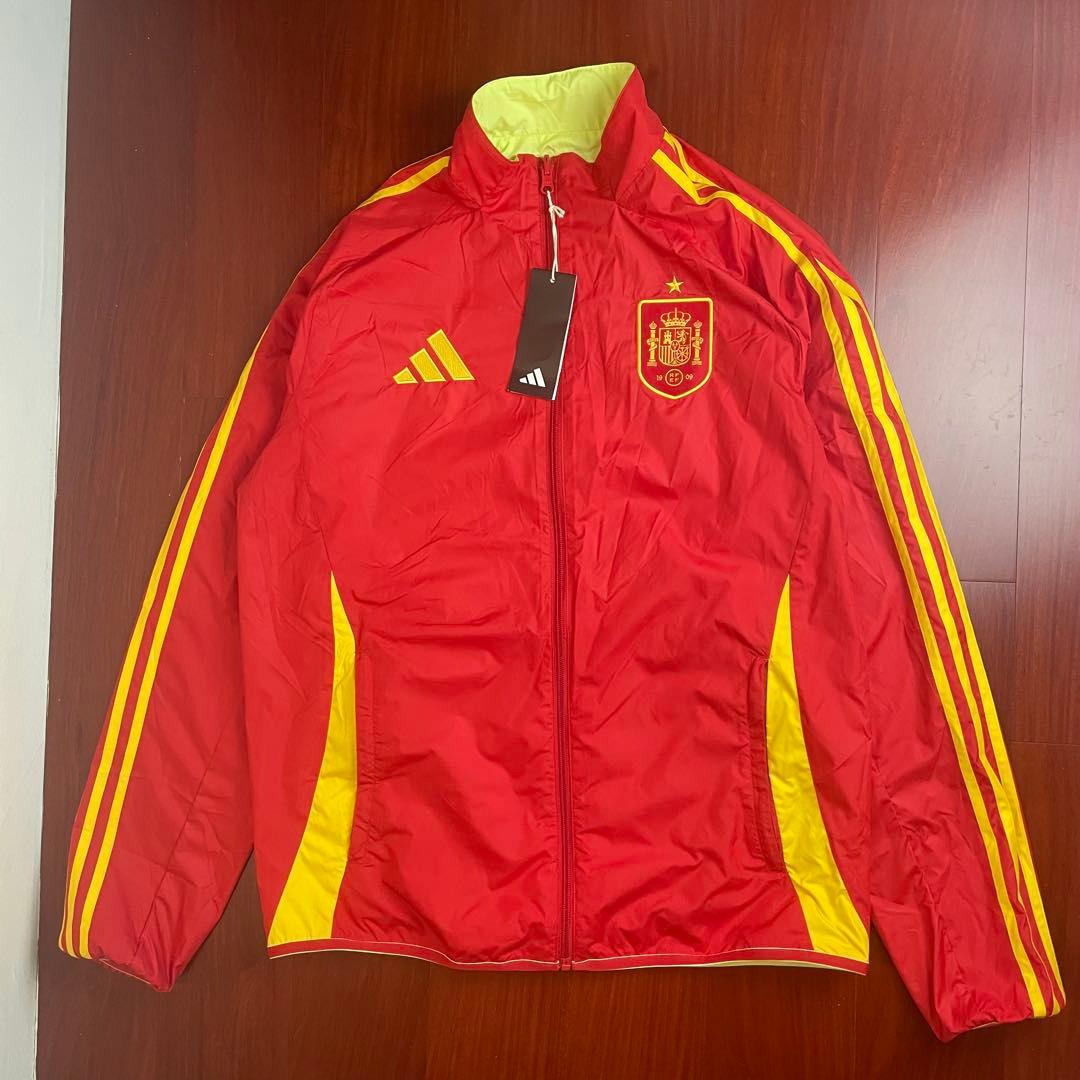 adidas スペイン代表 トラックジャケット ジャージ サッカー リバーシブル