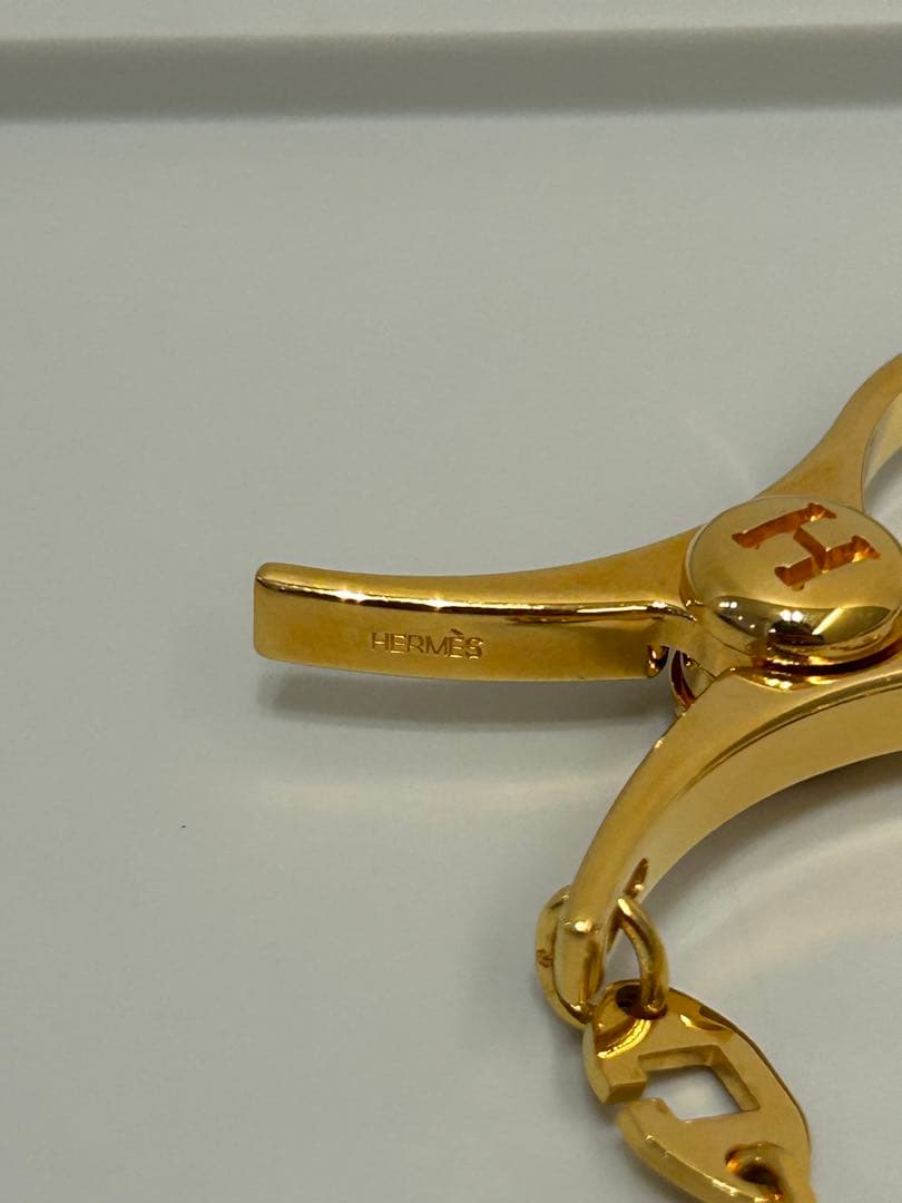 エルメス グローブホルダー ゴールド 美品