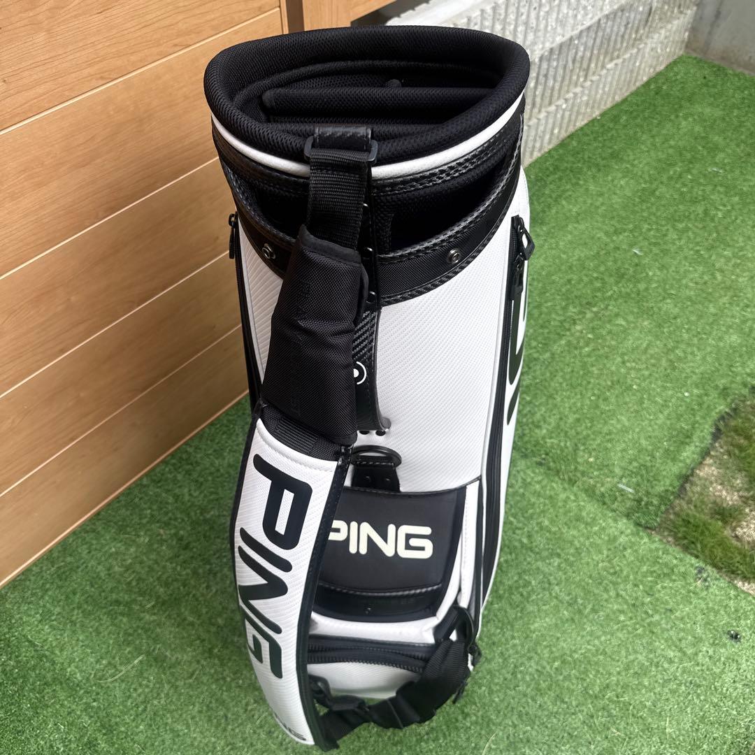PING　キャディバッグ フラッグシップモデル ※蝉川泰果プロサイン入り