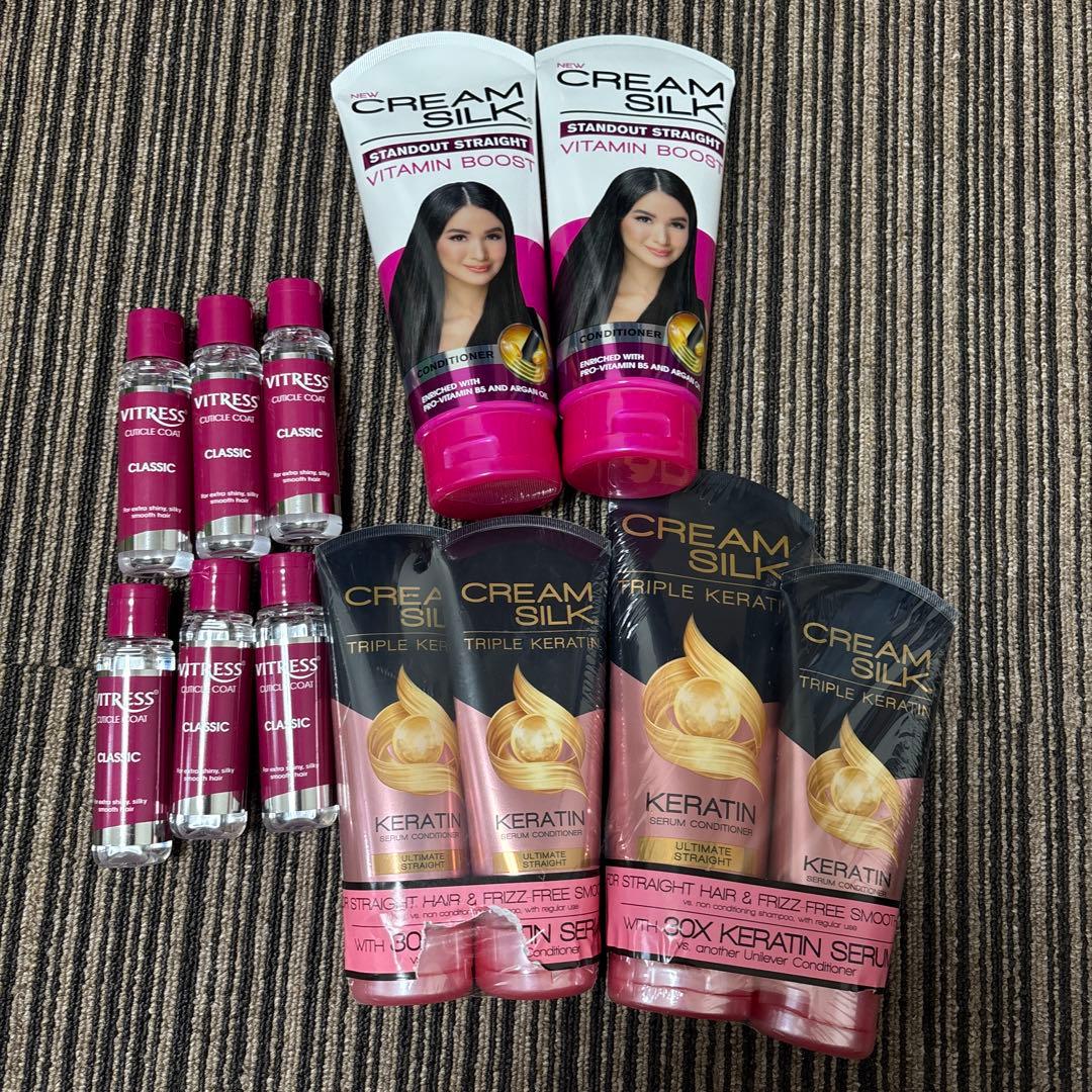 CREAM SILK KERATIN SERUM CONDITIONER 2本