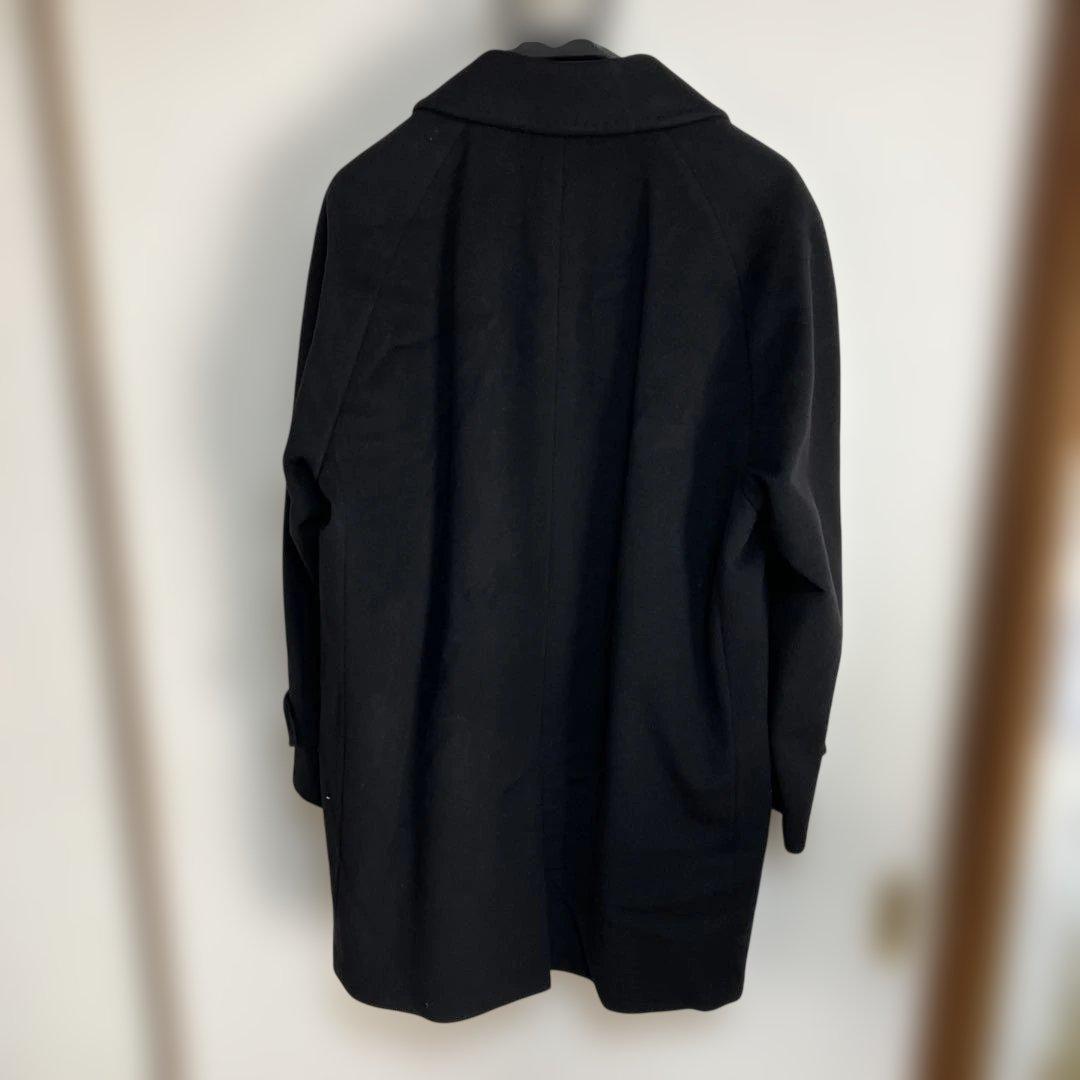 Burberry バーバリー カシミヤ ロングコート ブラック