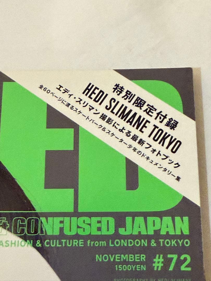 エディ・スリマン『Rock Diary』Hedi Slimane オマケ付け