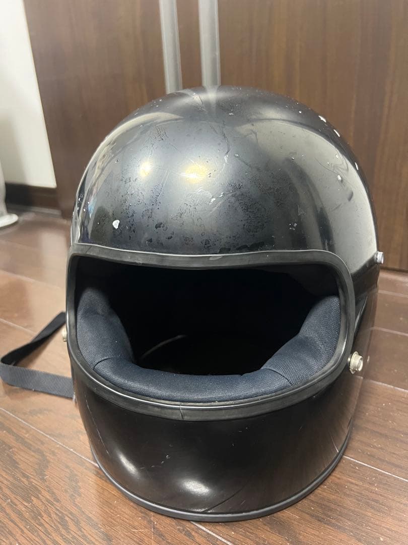 フルフェイスヘルメット 当時物ブラック Mサイズ