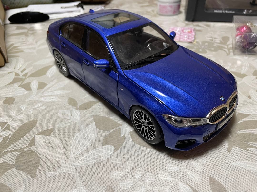  3シリーズ ミニカー 青　NOREV製