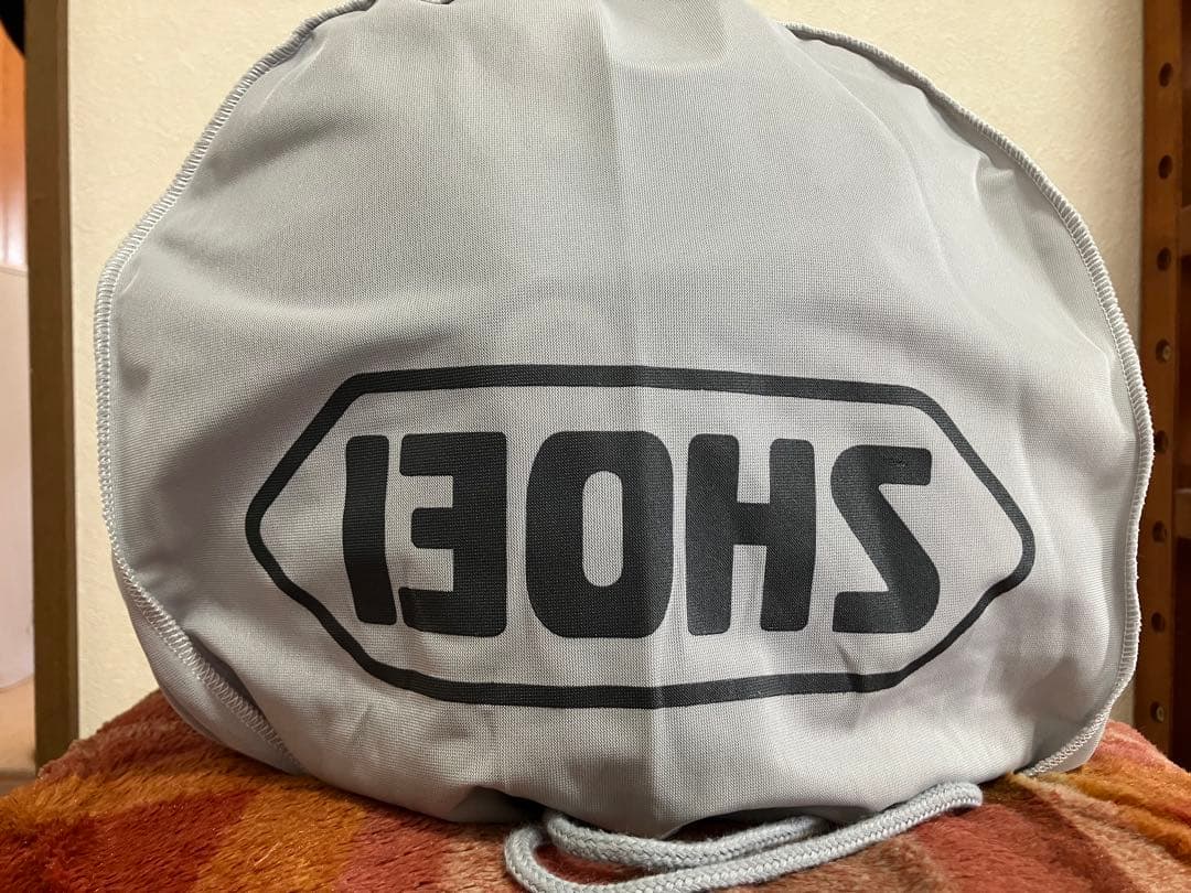 SHOEI Glamster リザレクション青Mサイズ　ミラーシールド付き