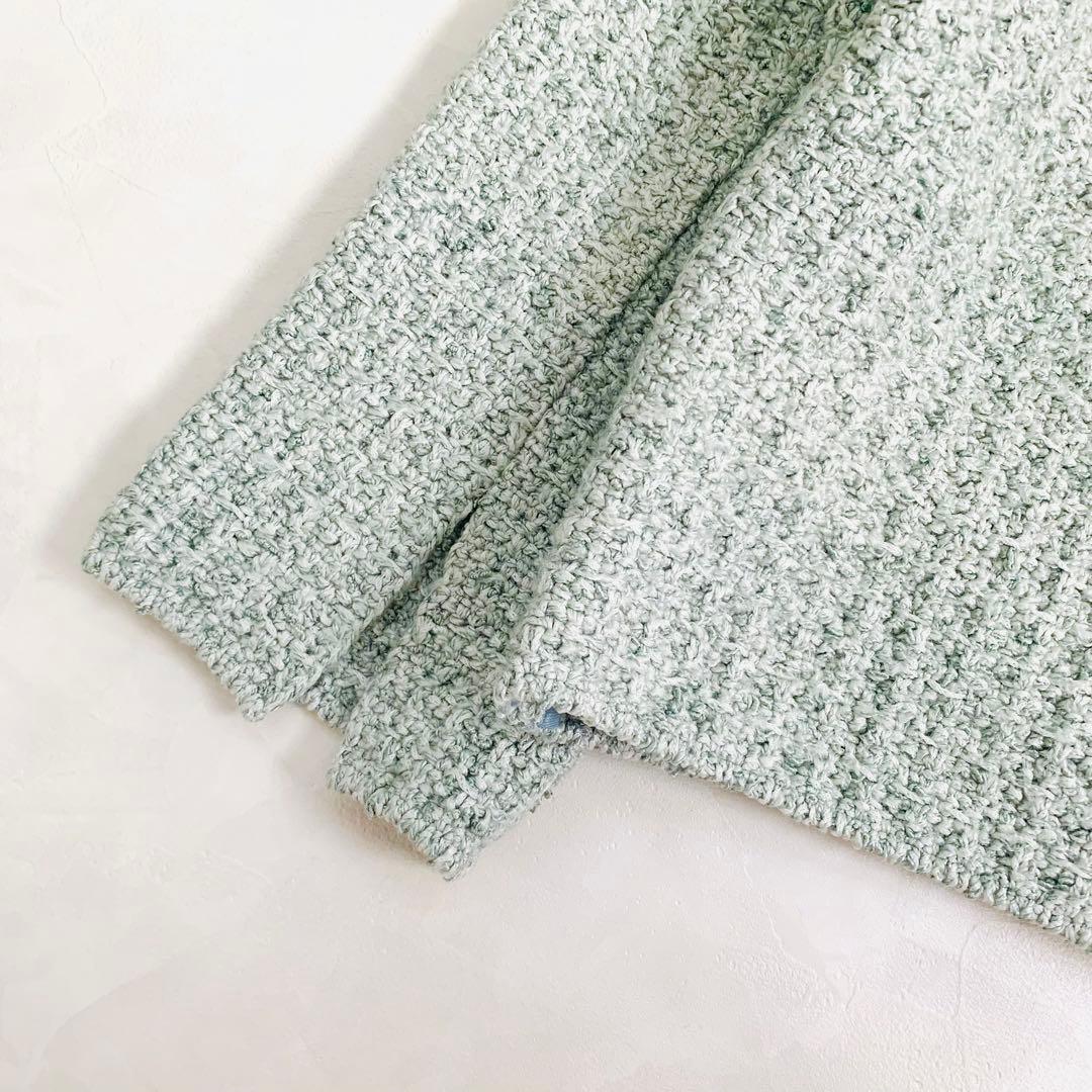 FOXEY Tweed Compact ツイードニットジャケット　2way