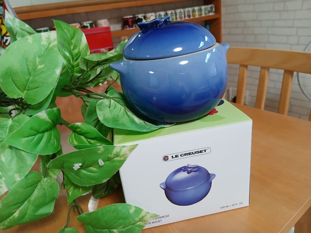 ルクルーゼ ブルーベリー 1個 レア 新品 キャセロール