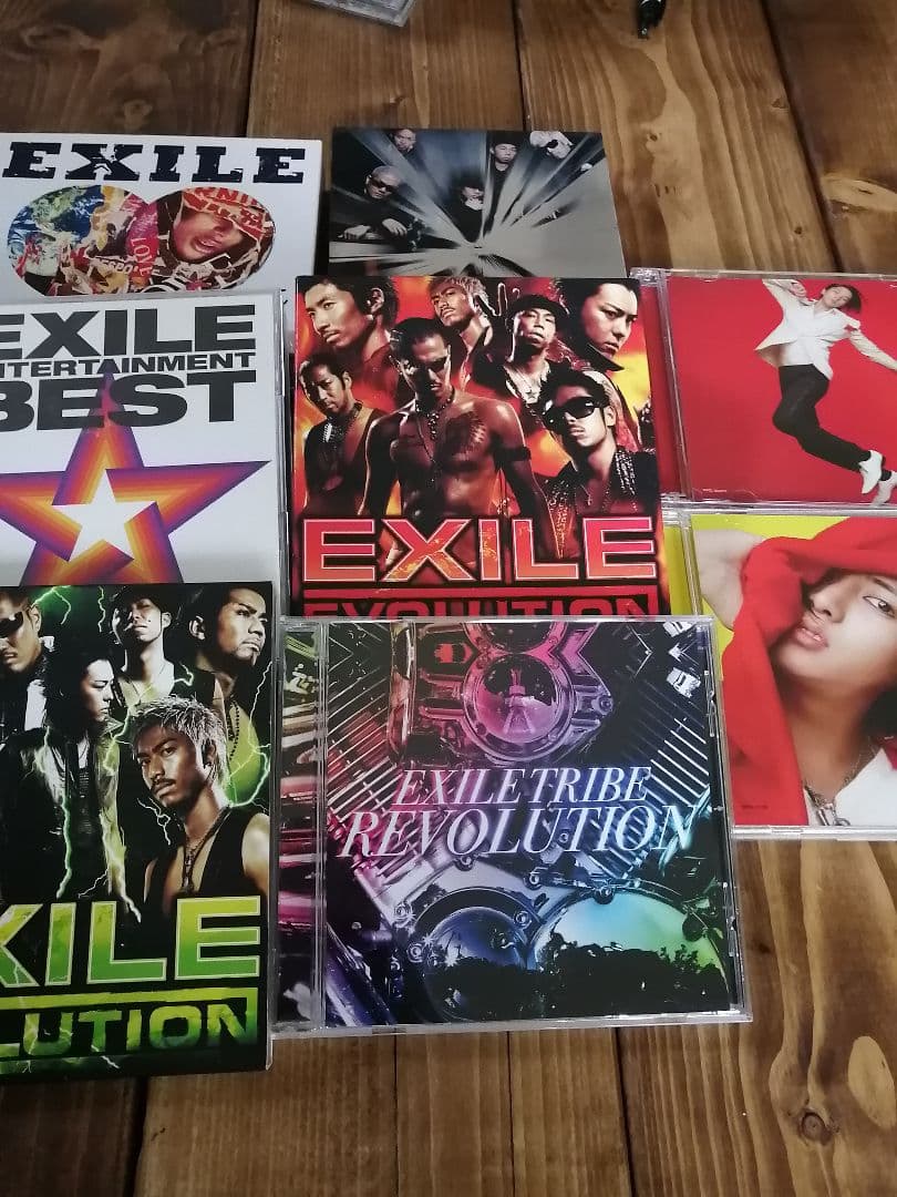 EXILE...CD&DVDです。