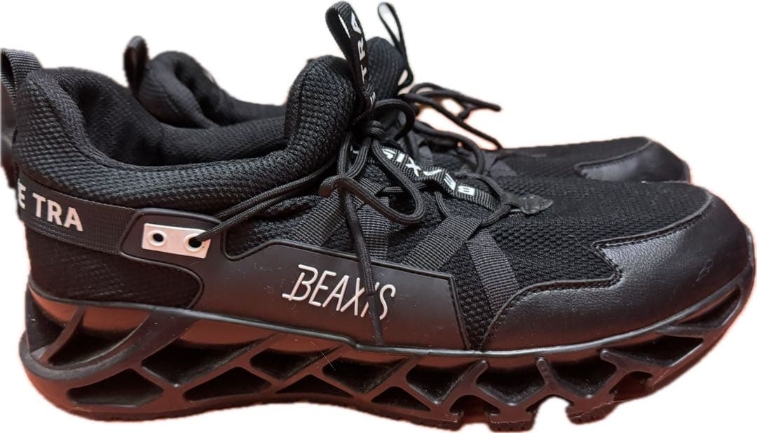 【値下げ】BEAXIS バランスコアスニーカー2.5 ブラック 4L