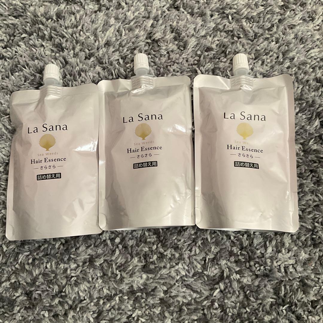 La Sana ラサーナ 海藻 ヘア エッセンス さらさら 詰め替え　140ml