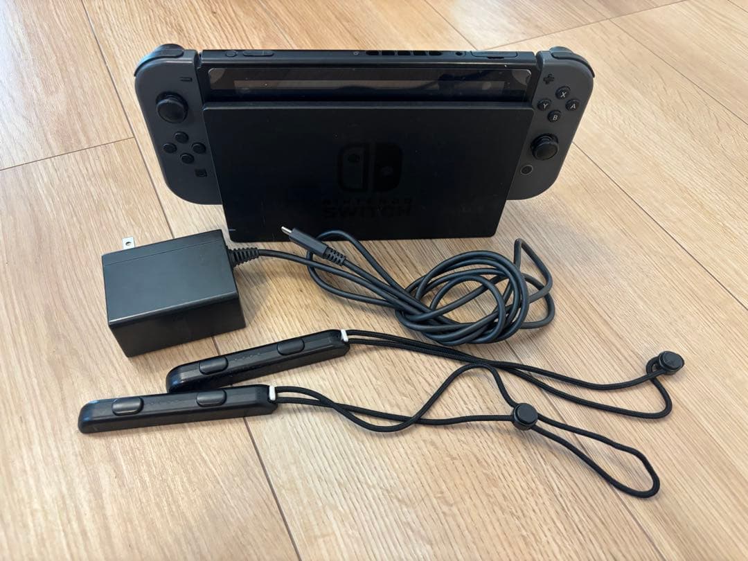 Nintendo Switch 本体 グレー ACアダプター付き