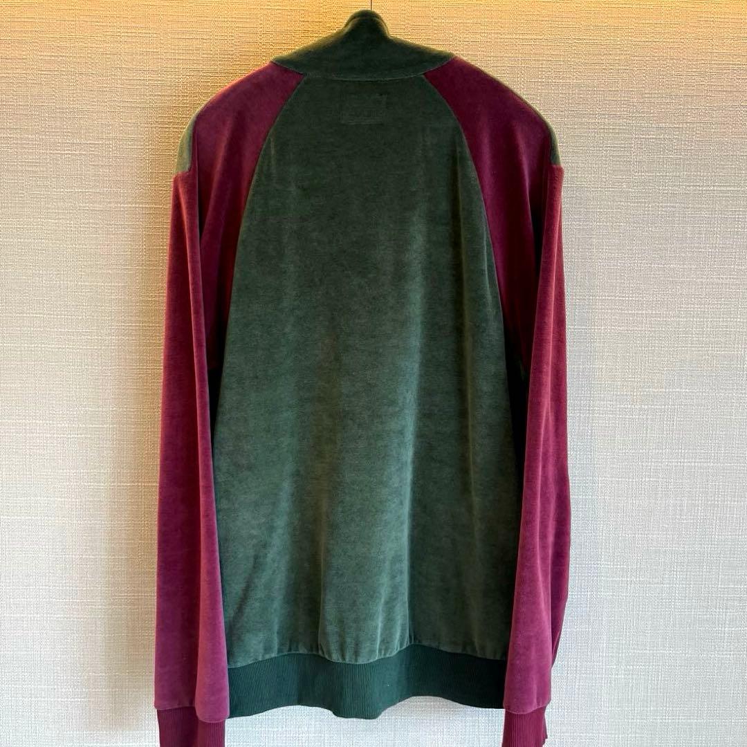 【貴重】Stüssy 3色カラー　トラックジャケット ベロア