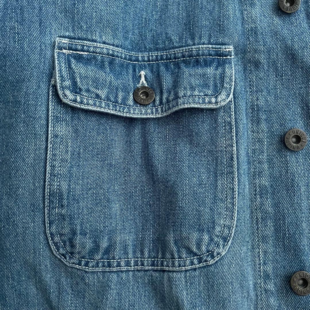 希少◆80s 最初期 OLD UNIQLO ユニクロ デニム カバーオール M