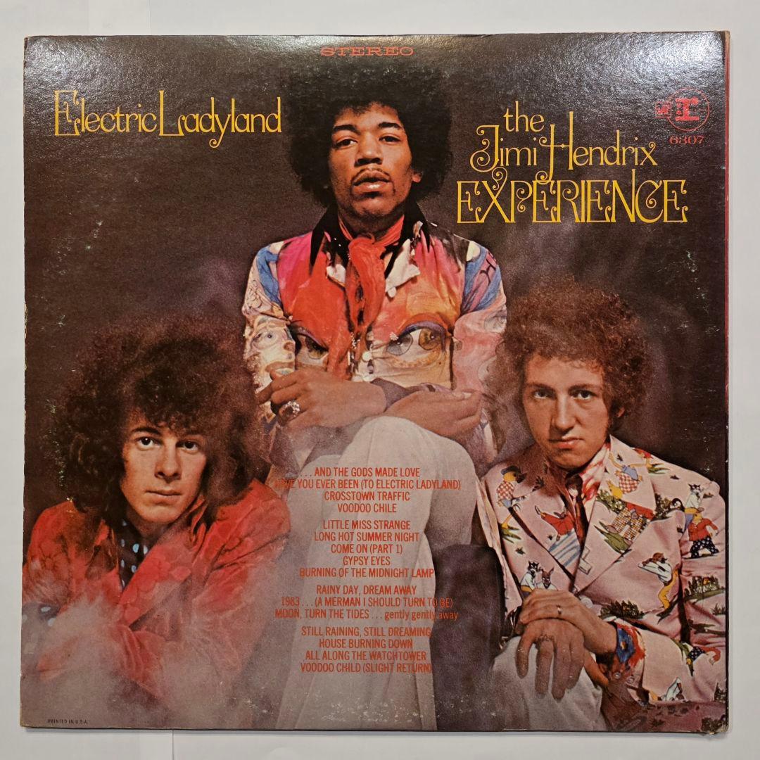 2LP US初期マト1 ジミ・ヘンドリックス Electric Ladyland
