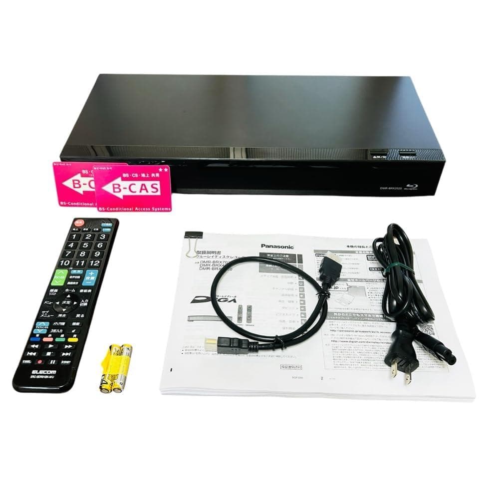 パナソニック 2TB 7チューナー DIGA DMR-BRX2020