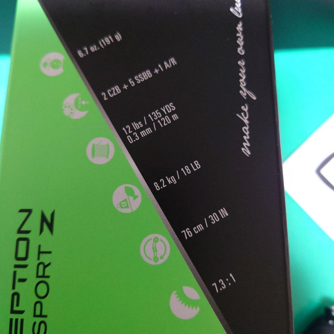 13 FISHING インセプションスポーツ Z 左手用 グリーン