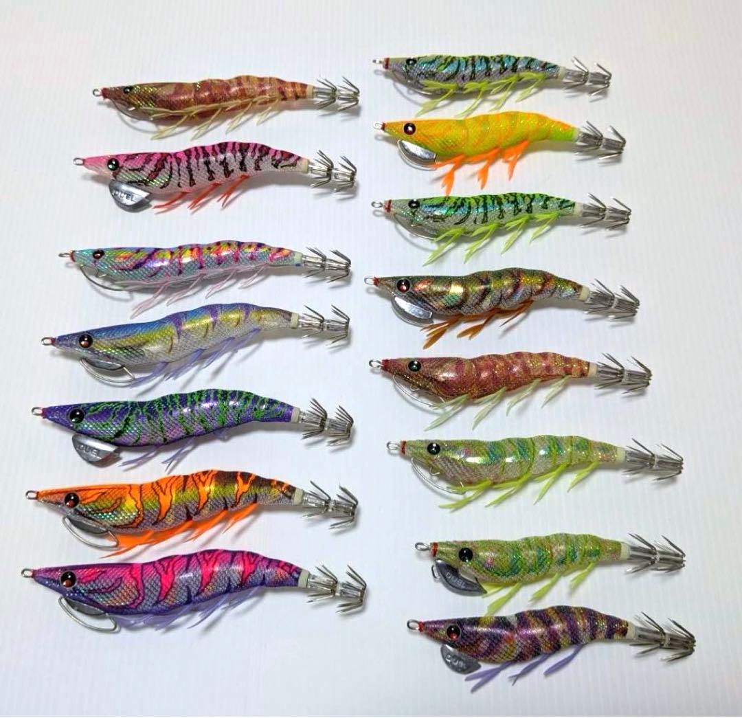 〈美品〉未使用あり エギ デュエル 15本　DUEL ラトル2.5号 3.0号