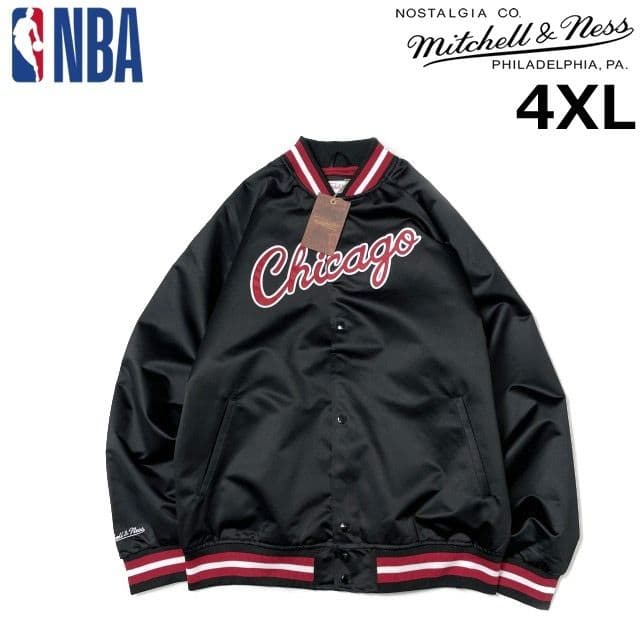 Mitchell & Ness Chicago NBA ジャケット 4XL