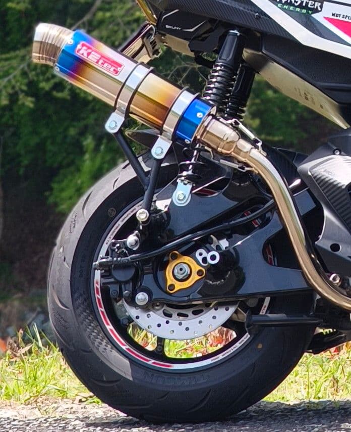 シグナス グリファス GP-R STDチタン マフラー