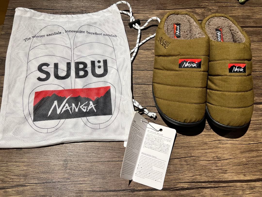 最終価格【サイズ1 】NANGA×SUBU サンダル コヨーテ