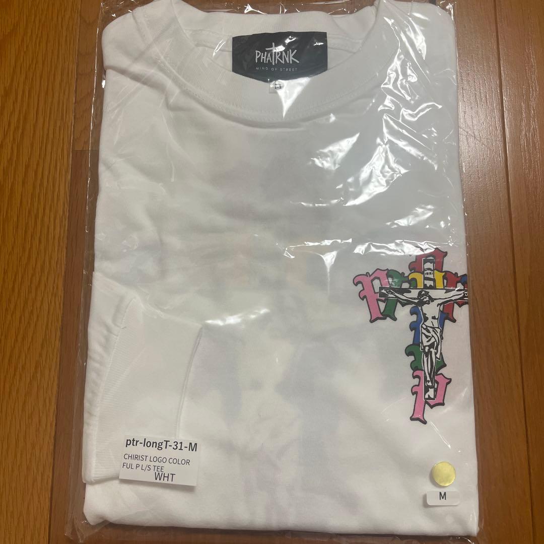 新品ファットランクCHIRIST LOGO COLORFUL P L/S TEE