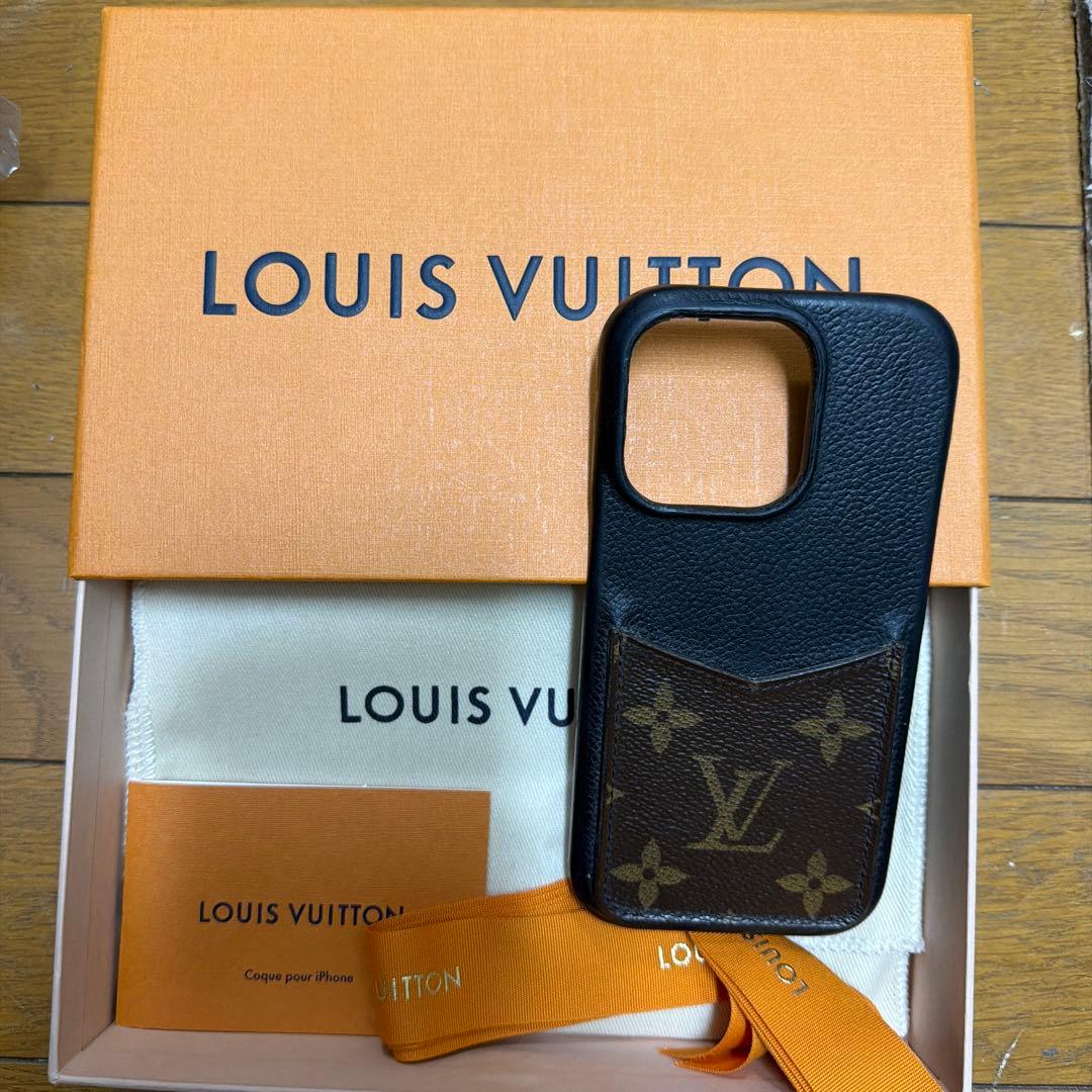 LOUIS VUITTON iPhone14pro用ケース モノグラム
