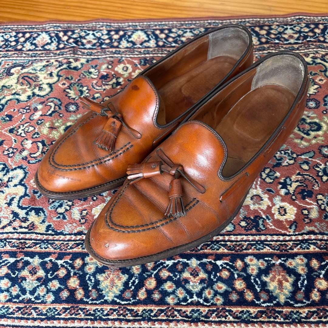 ALDEN/オールデン/タッセルローファー/10.5/28.5/ブラウン/タン茶