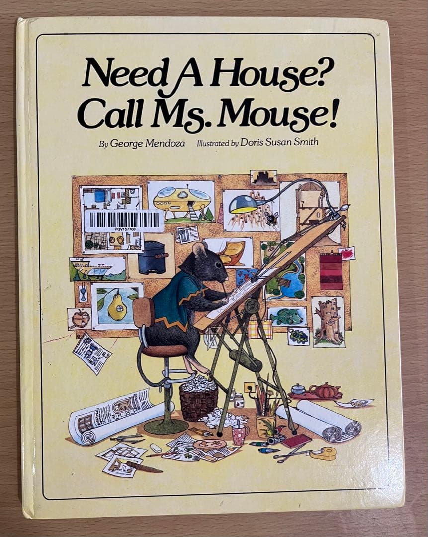 No.93 レア 希少 絵本 洋書　だれのおうちかな ジョージ メンドーサ