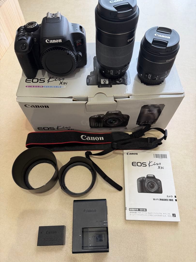 canon eos kiss x9i 望遠セット おまけ付き