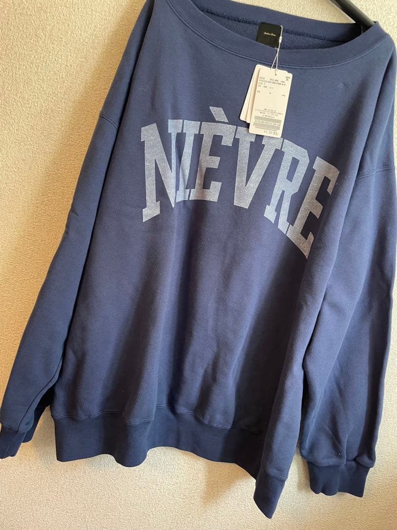 新品未使用品　Spick & Span ルーズロゴスウェット