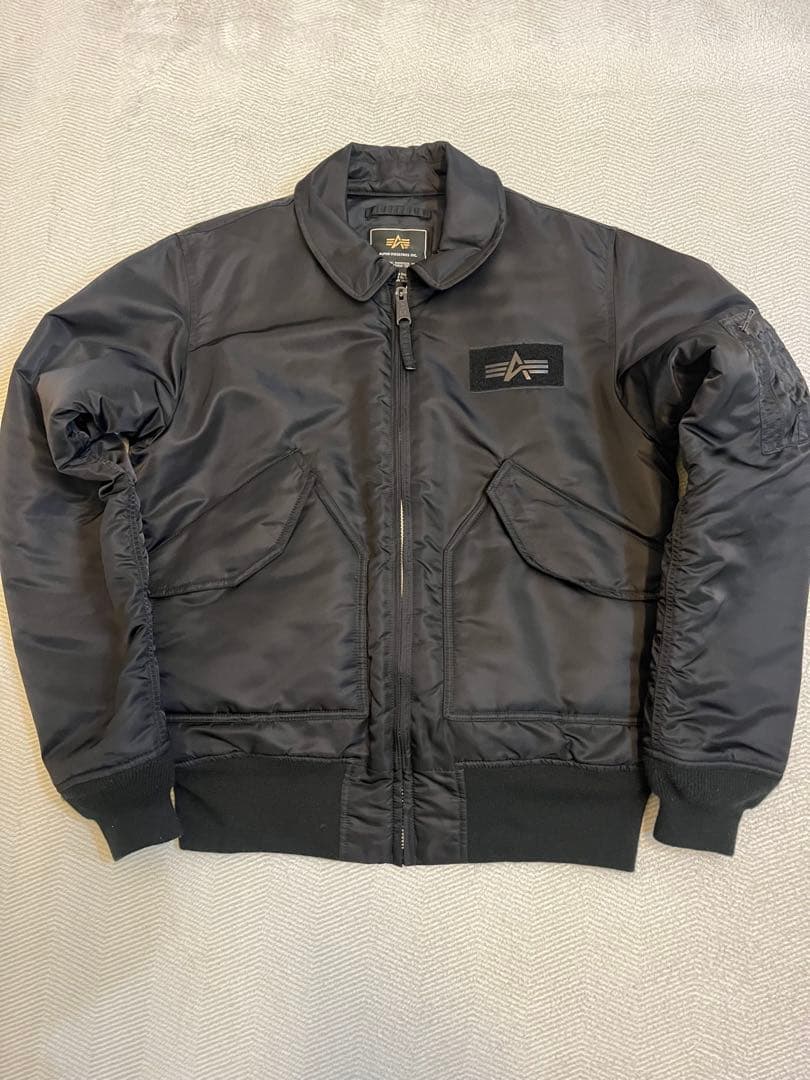 超希少　ALPHA CWU-45/P フライトジャケット ブラック MA-1