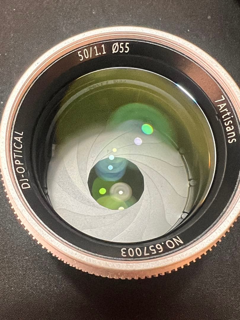 7Artisans 50mm f/1.1 レンズ