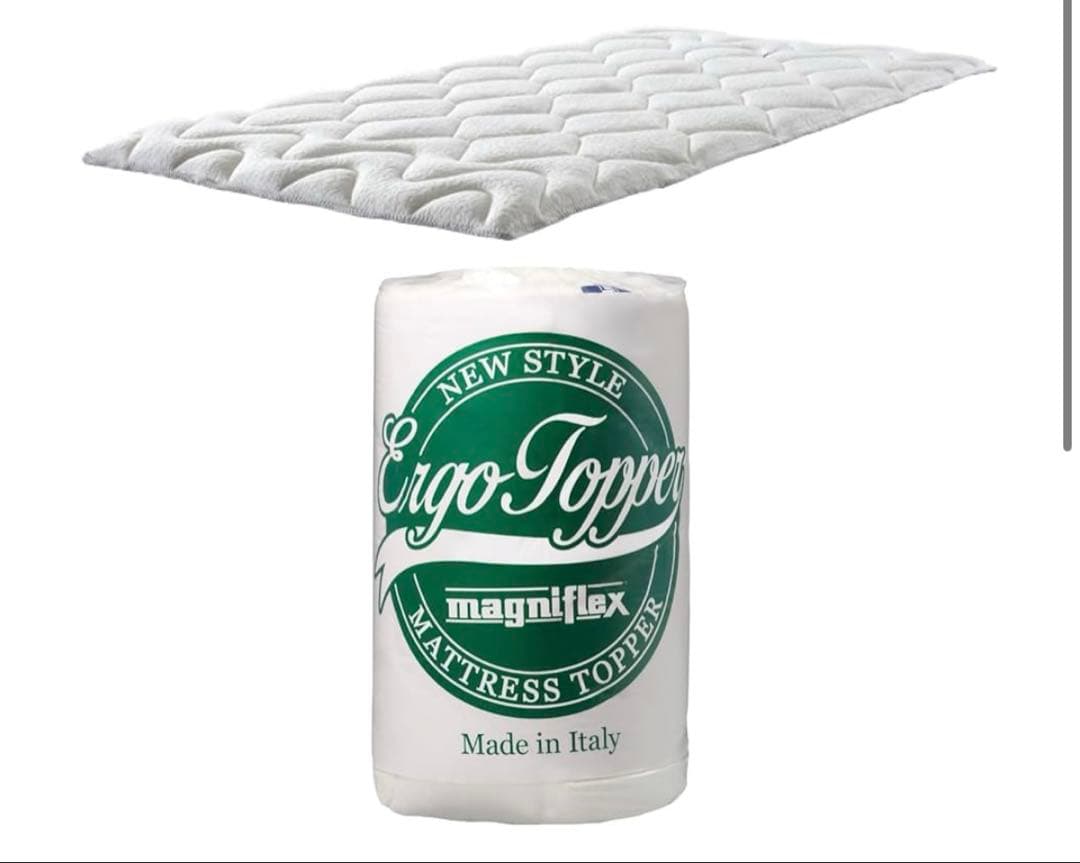 マニフレックス エルゴトッパー 睡眠の質を上げる高反発敷パッド シングル 4cm