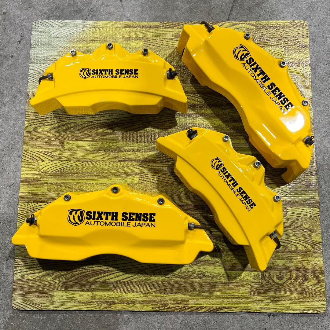 シックスセンス キャリパーカバー ベンツG350d イエロー 美品 497