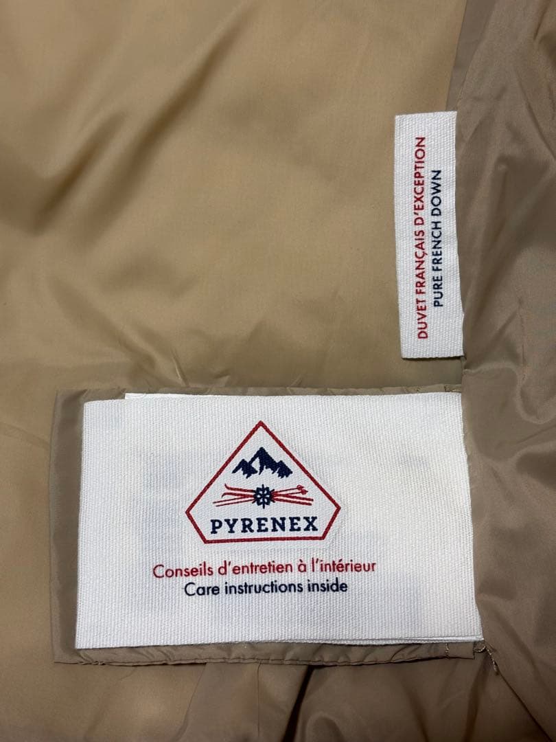 極美品　PYRENEX ダウン　ベスト　XLサイズ　ESCAPE VEST