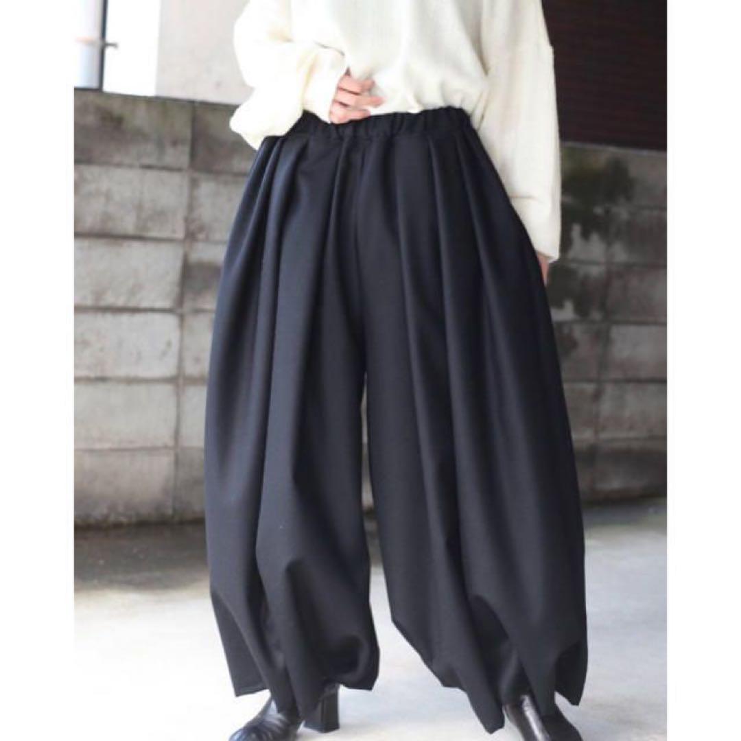 【最終値下げ】kujaku 19aw 紅花パンツ