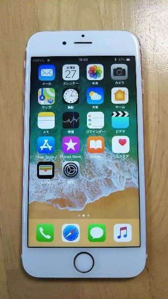 スマートフォン本体 iPhone 6s Rose Gold 64 GB Softbank