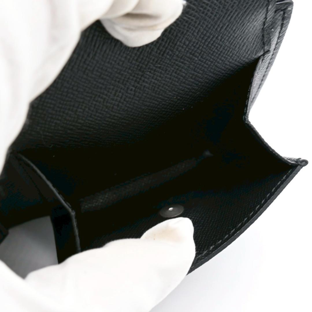 ルイヴィトン 折財布 エピ ノワール ポルトフォイユ マルコ NM 黒 1819