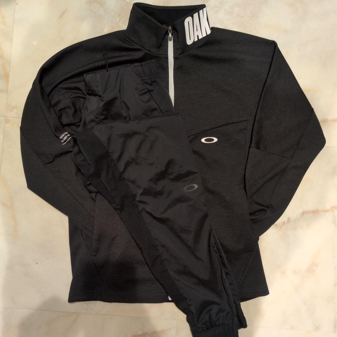 OAKLEY ブラック ジャージセットアップ