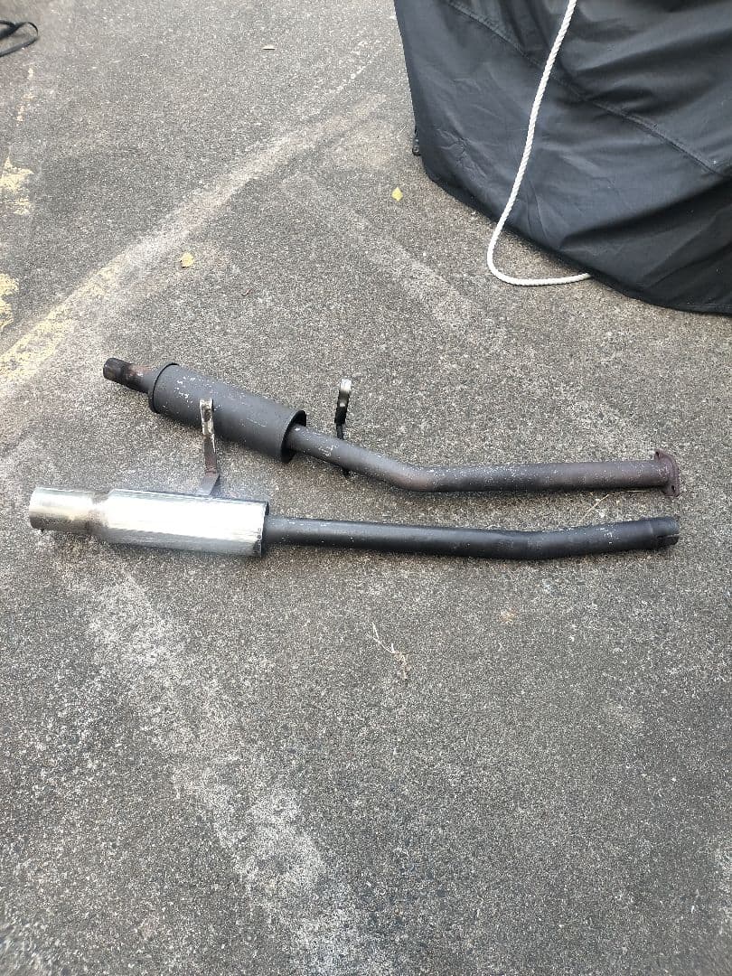 AE86 トヨタ　Rocker ５次元　ハチロク　横浜から　マフラー