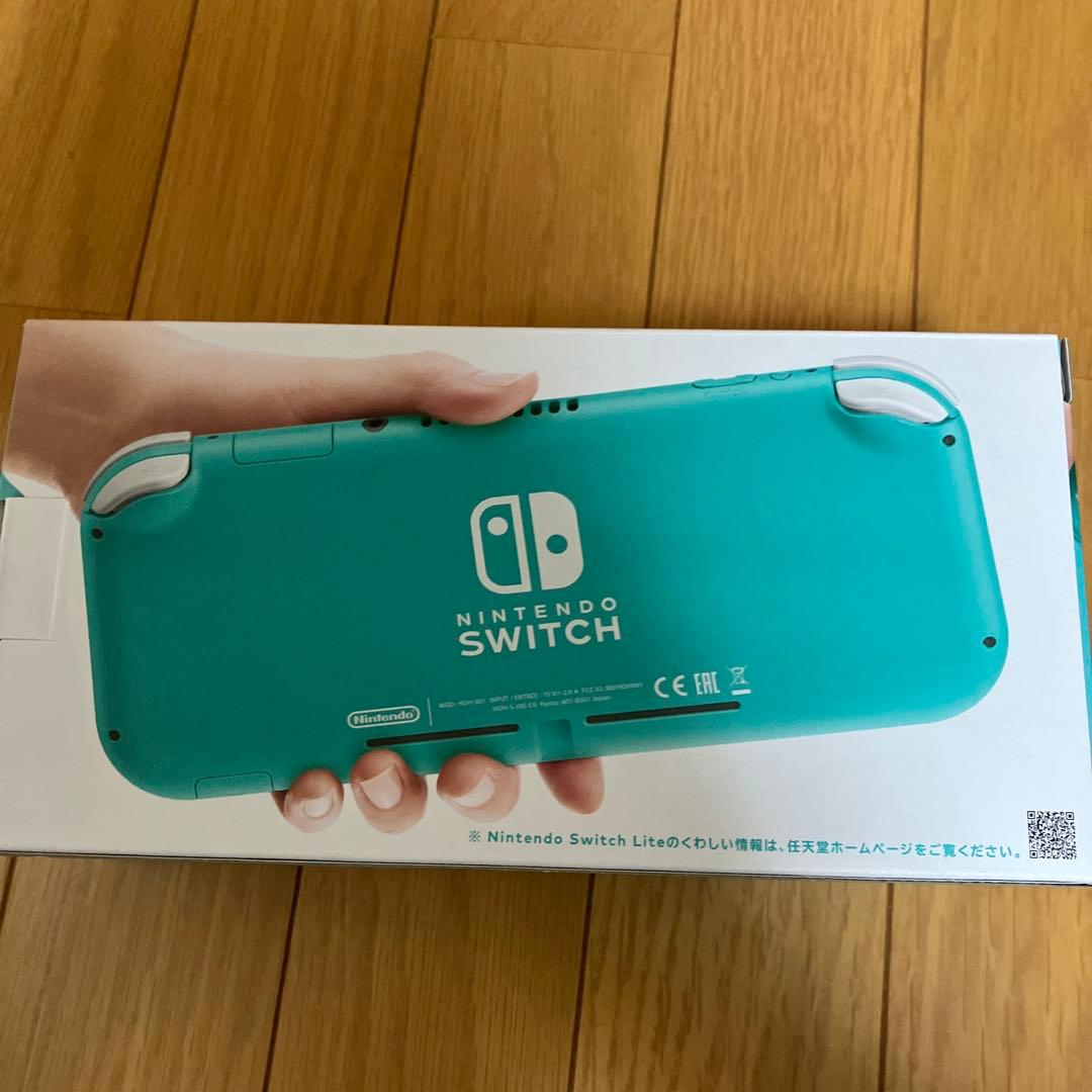 新品未使用・保証付き　Nintendo Switch Lite ターコイズ 本体