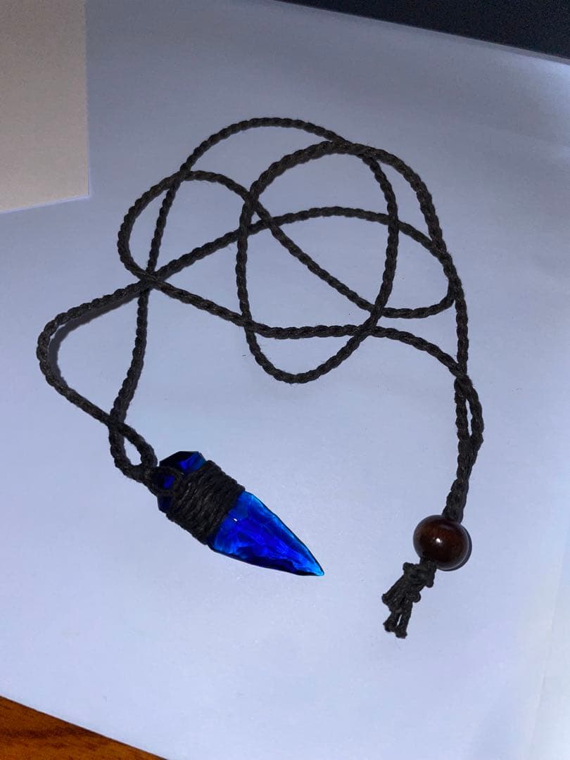 もののけ姫　ネックレス　ガラス細工